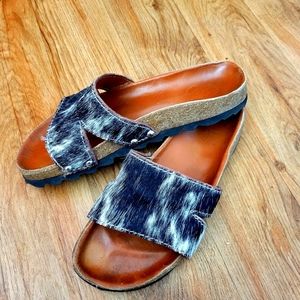 Stiefeld cowhide sandals. Size 8